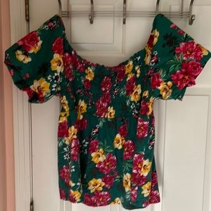 Pretty Off the Shoulder Torrid Top Size 2